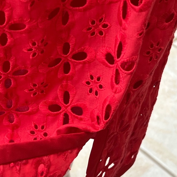 Nanette Lepore Poppy Eyelet Sheath Dress Size 10 NWT - Picture 7 of 13